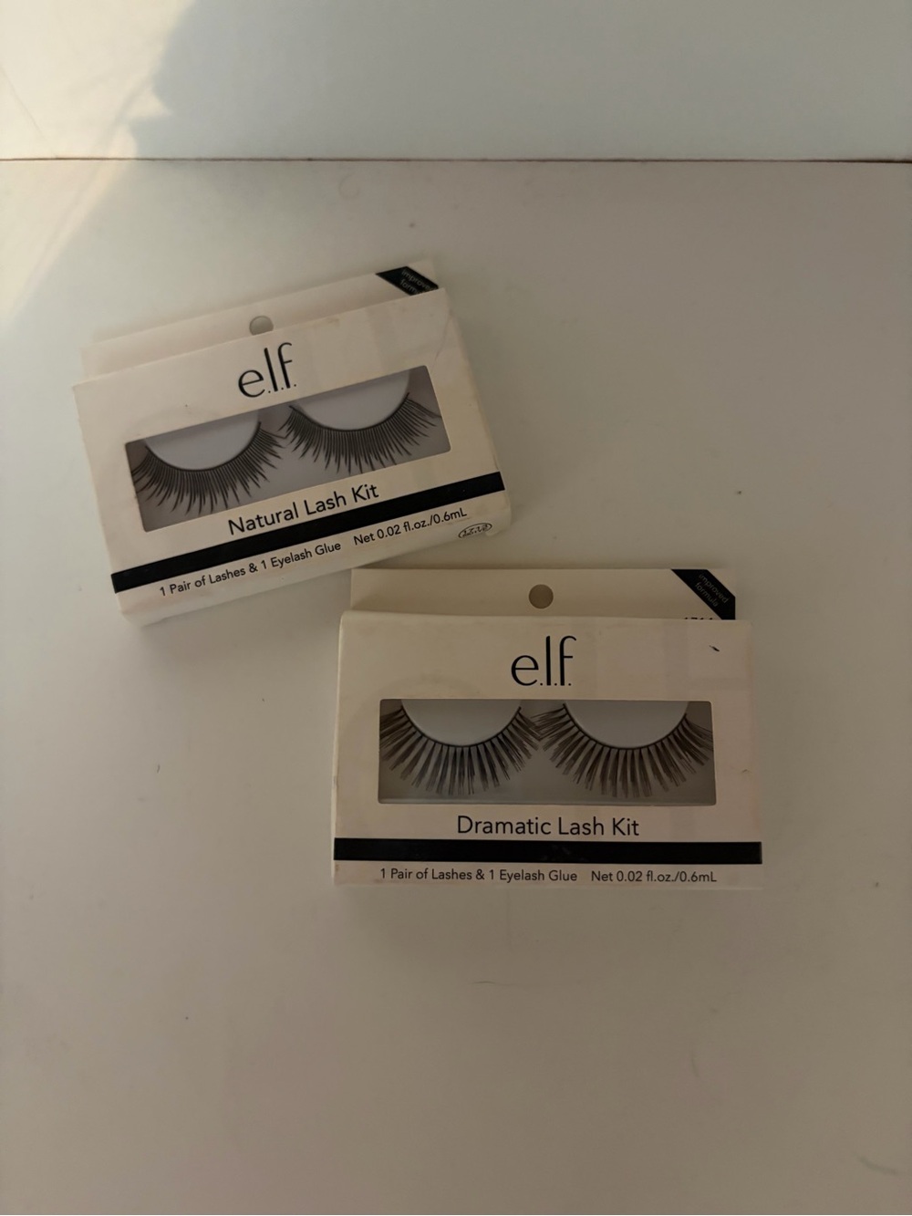 NEW e.l.f. False Eyelashes 2-Pack Bundle | Natural & Dramatic Kits